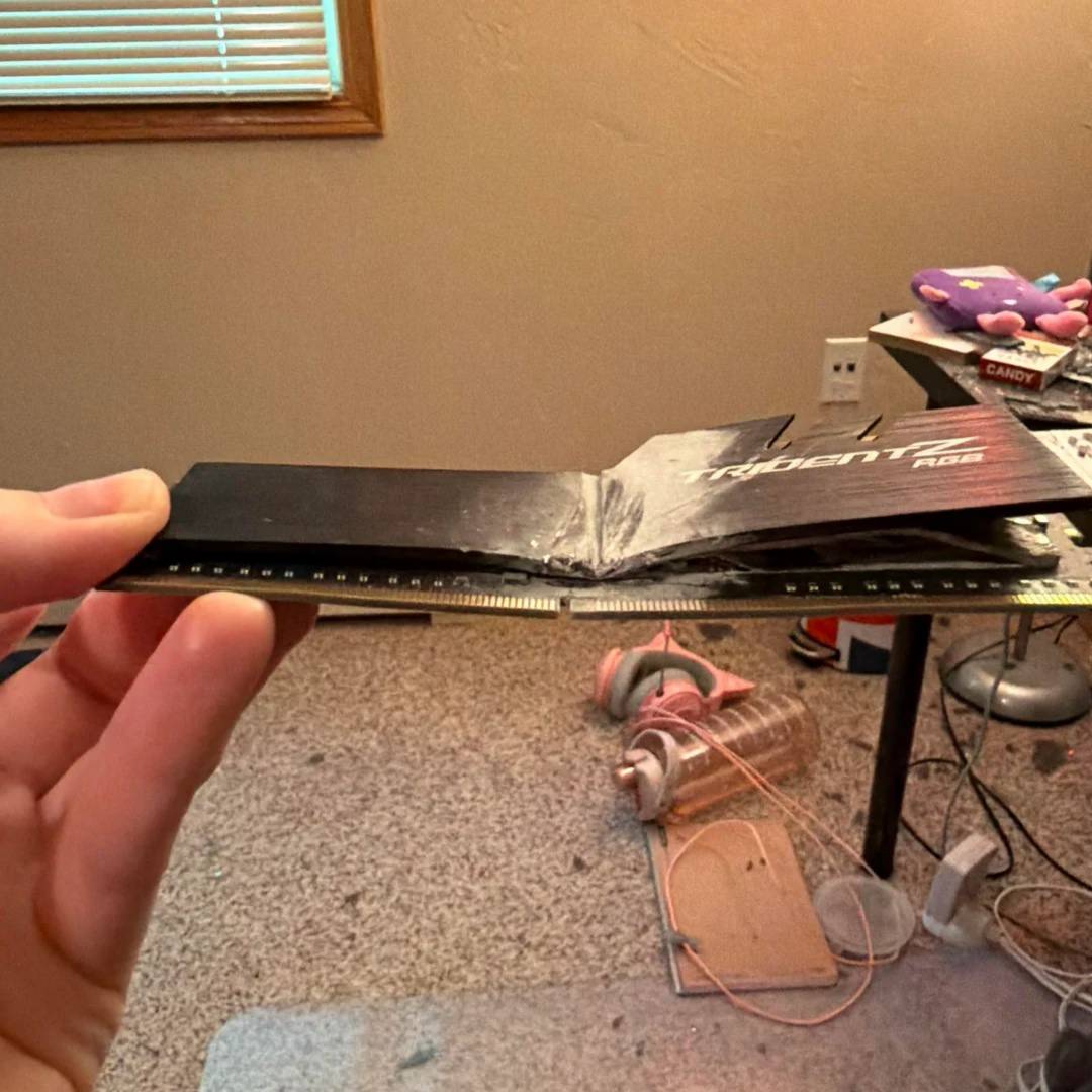 Gaming PC’s G.Skill RAM Deflects Stray Bullet and Saves Sleeping Owner