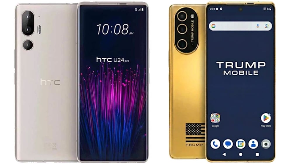 Trump Mobile T1 Teardown Exposes Gold-Painted HTC U24 Pro Rebrand