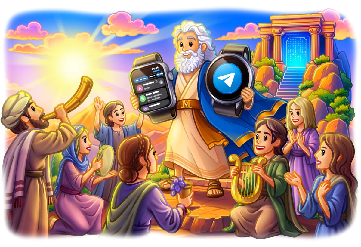 Telegram Returns to Smartwatches With Full Chat Support
