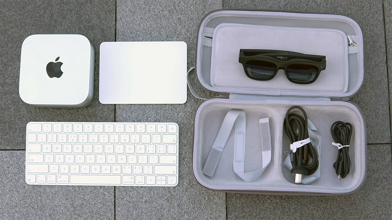 Mac Mini M4 and XR Glasses Turn Any Table into a Portable Workstation
