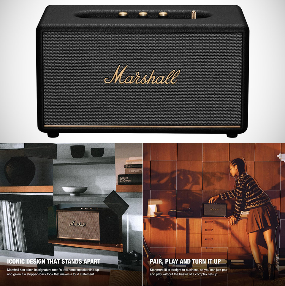 Marshall’s Repairable Portable Speakers Push Sustainable Premium Audio