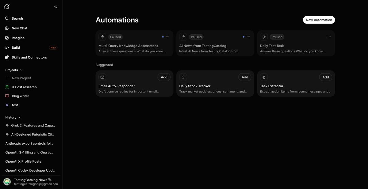 ChatGPT vs. Grok: Which AI Assistant Wins on Scheduled Tasks?