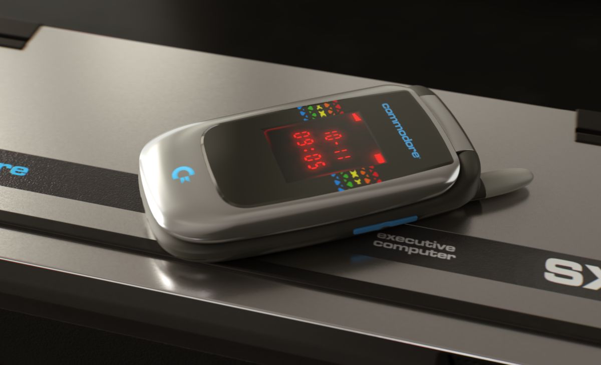 Commodore Callback 8020 Puts Sailfish OS in a Retro Flip Phone