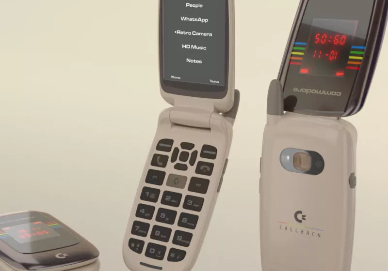 Commodore Callback 8020: A Flip Phone for the Always-Connected Minimalist