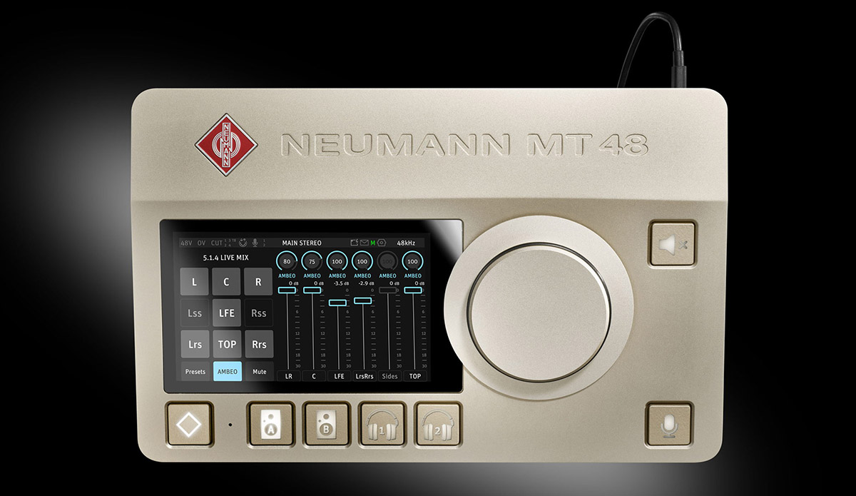 Neumann MT 48 Firmware 2.0 Brings Dante and Broadcast Tools for Streamers