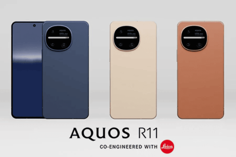 Sharp AQUOS R11 Pushes 50.3MP Leica Triple-Camera Smartphone Imaging