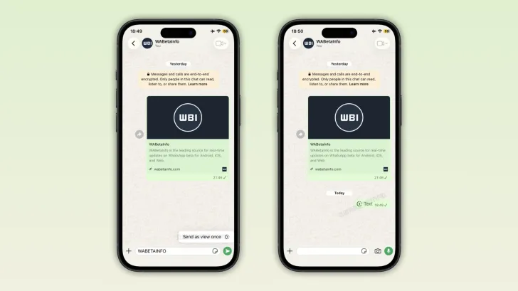 How to Use WhatsApp’s New View-Once Text Messages for Extra Privacy
