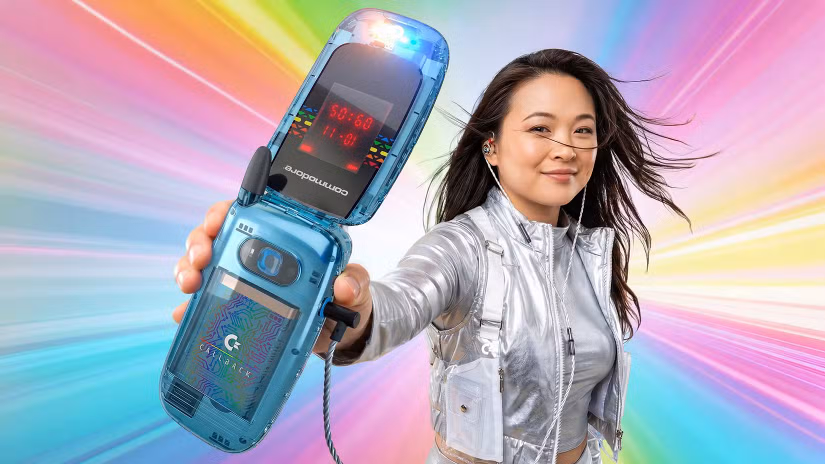 Commodore Callback 8020 Flip Phone Puts Privacy Ahead of Social Media