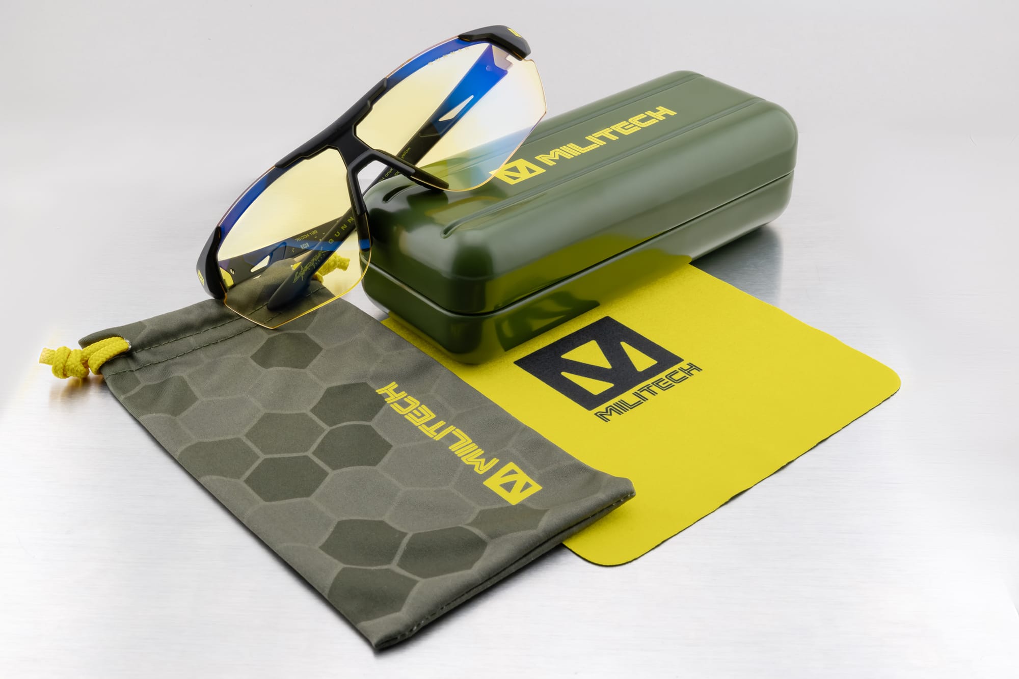GUNNAR’s Cyberpunk Militech Glasses Bring Style and Eye Relief to Long Gaming Sessions