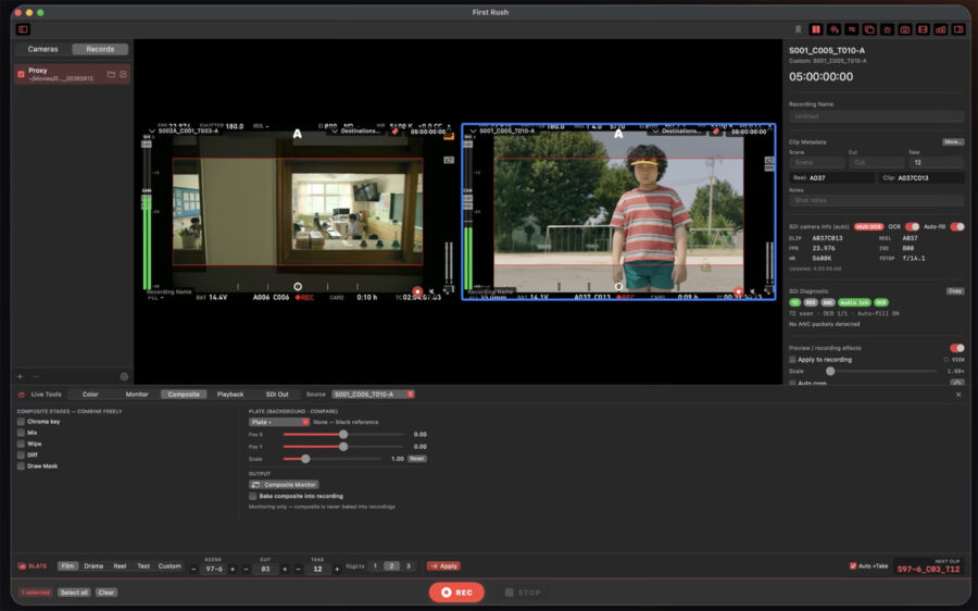 First Rush 2.1 Brings Pro SDI Multicam Recording to the Mac