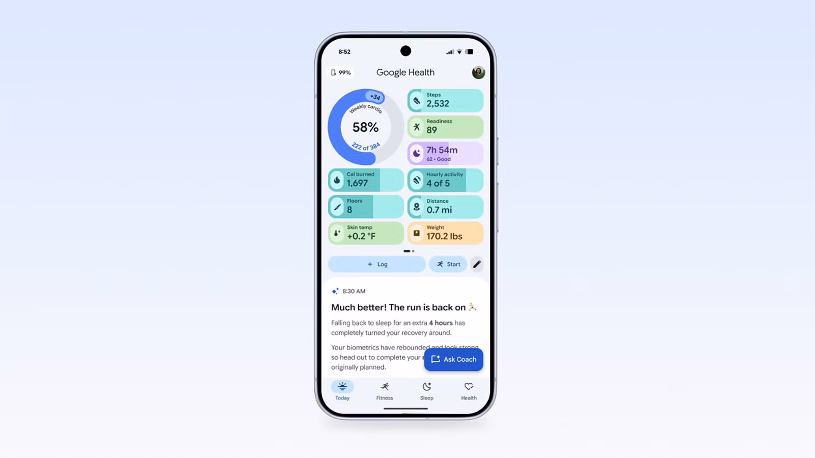 Google Health Update Restores Fitbit Essentials and Adds Smarter Nap Tracking