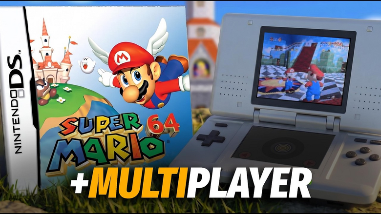 Fan Developer Ports Super Mario 64 to Nintendo DS With Full Multiplayer Support