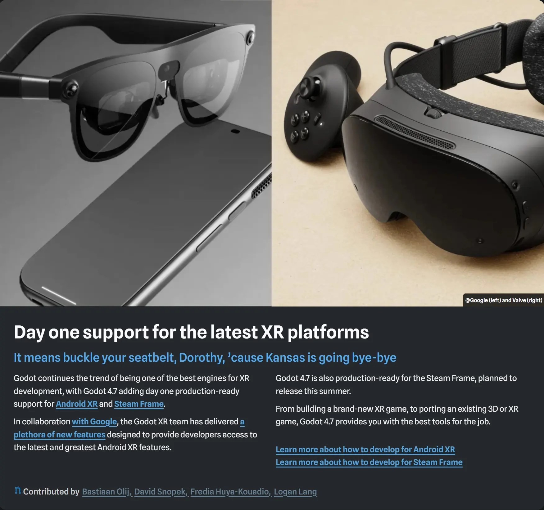 Godot Engine 4.7 Brings Day-One Steam Frame Support for Developers