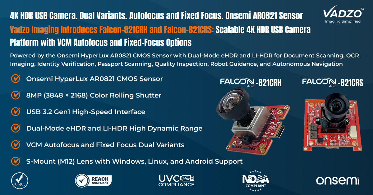 Industrial Vision Cameras and Edge AI Redefine Real-Time Automation