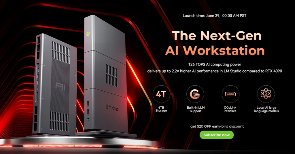 AI Workstations Shrink to PS4 Size as Mini PCs Hit 128GB RAM