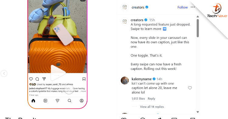 How to Use Instagram Carousel Captions on Every Slide