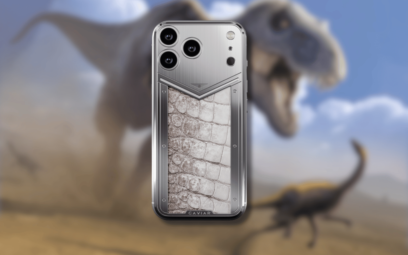 Caviar’s T-Rex Fossil iPhone 17 Pro Max Backplates Redefine Luxury Phone Accessories