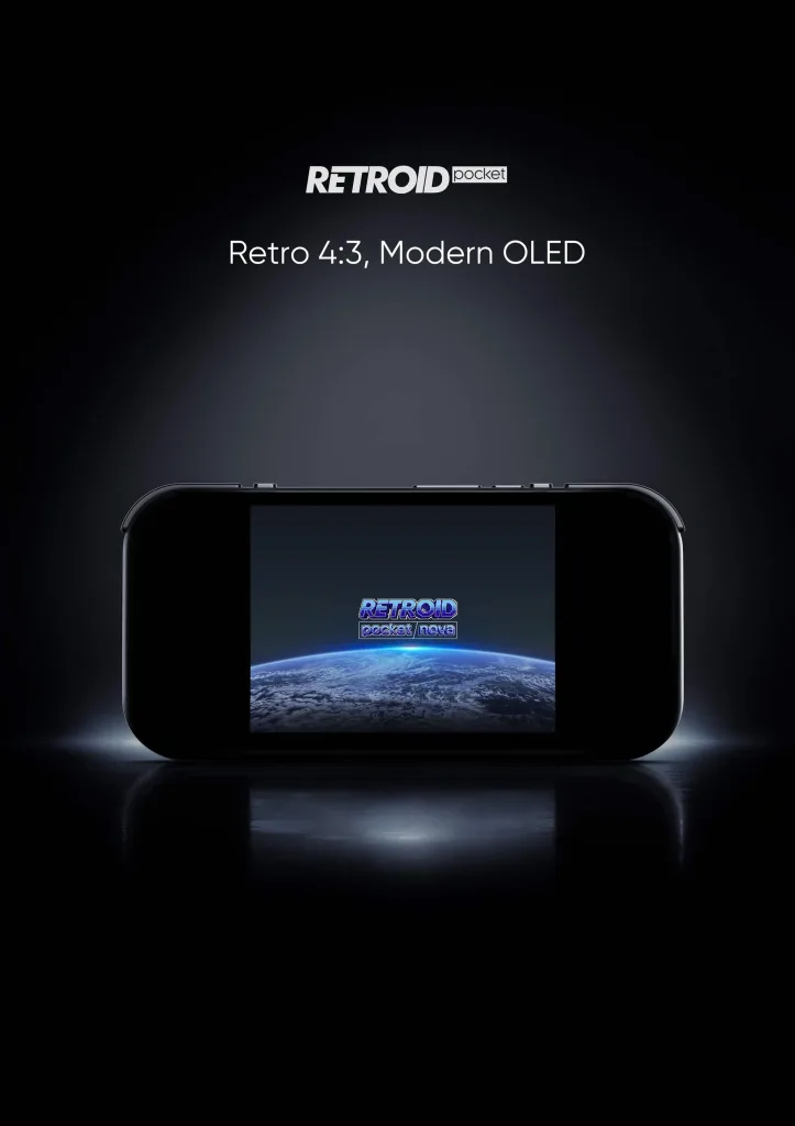 Retroid Pocket Nova Aims Retro Purists at 4:3 OLED Sweet Spot
