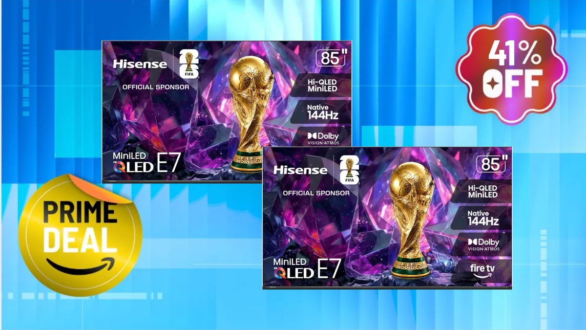 Hisense QLED TVs Hit Record Lows This Prime Day