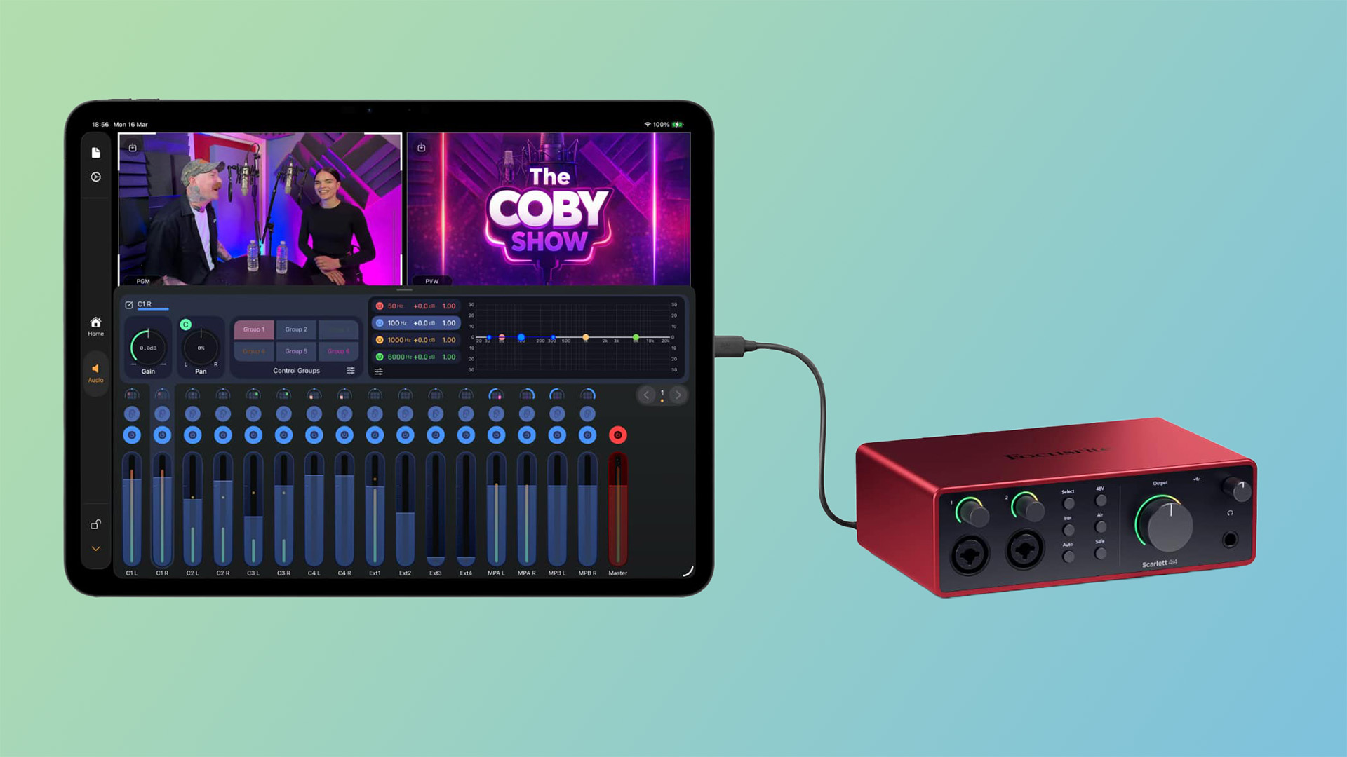Mavis Studio iPad Update Adds Pro NDI, PTZ and USB Audio for Live Production