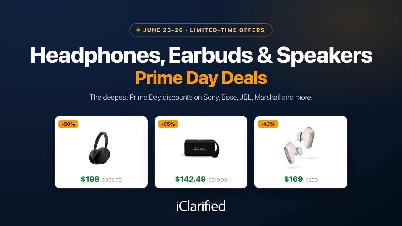 Headphones, Earbuds, and Speakers Hit Prime Day Lows