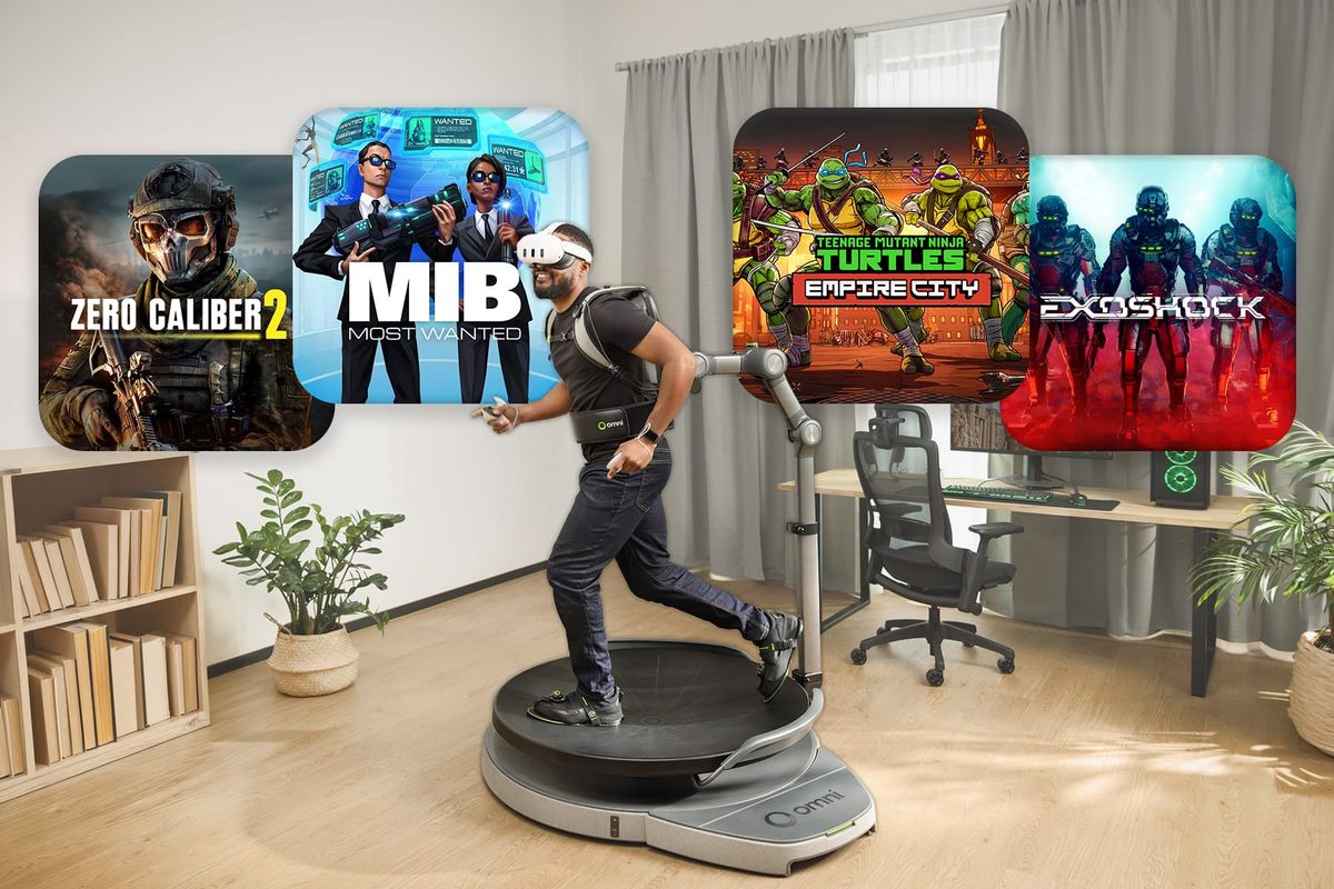 Virtuix Omni One Brings Native Full-Body Movement To Meta Quest