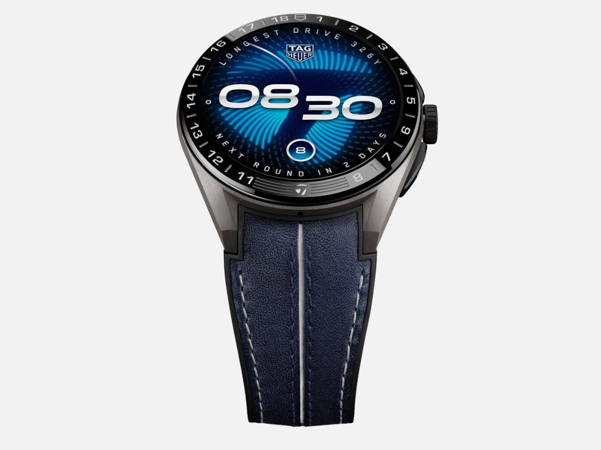 TAG Heuer’s TaylorMade Smartwatch Makes Golf Data Luxurious