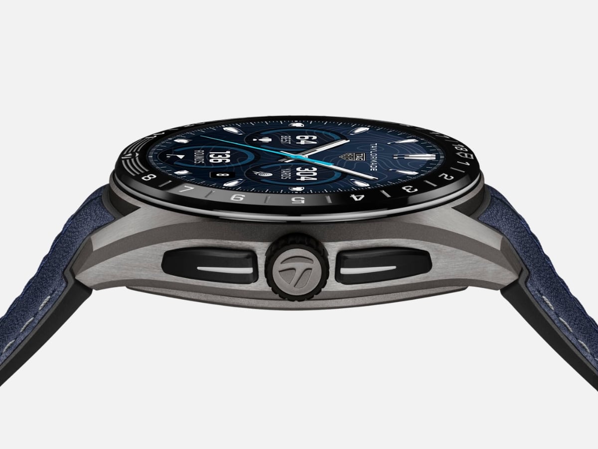 TAG Heuer’s TaylorMade Smartwatch Makes Golf Data Luxurious