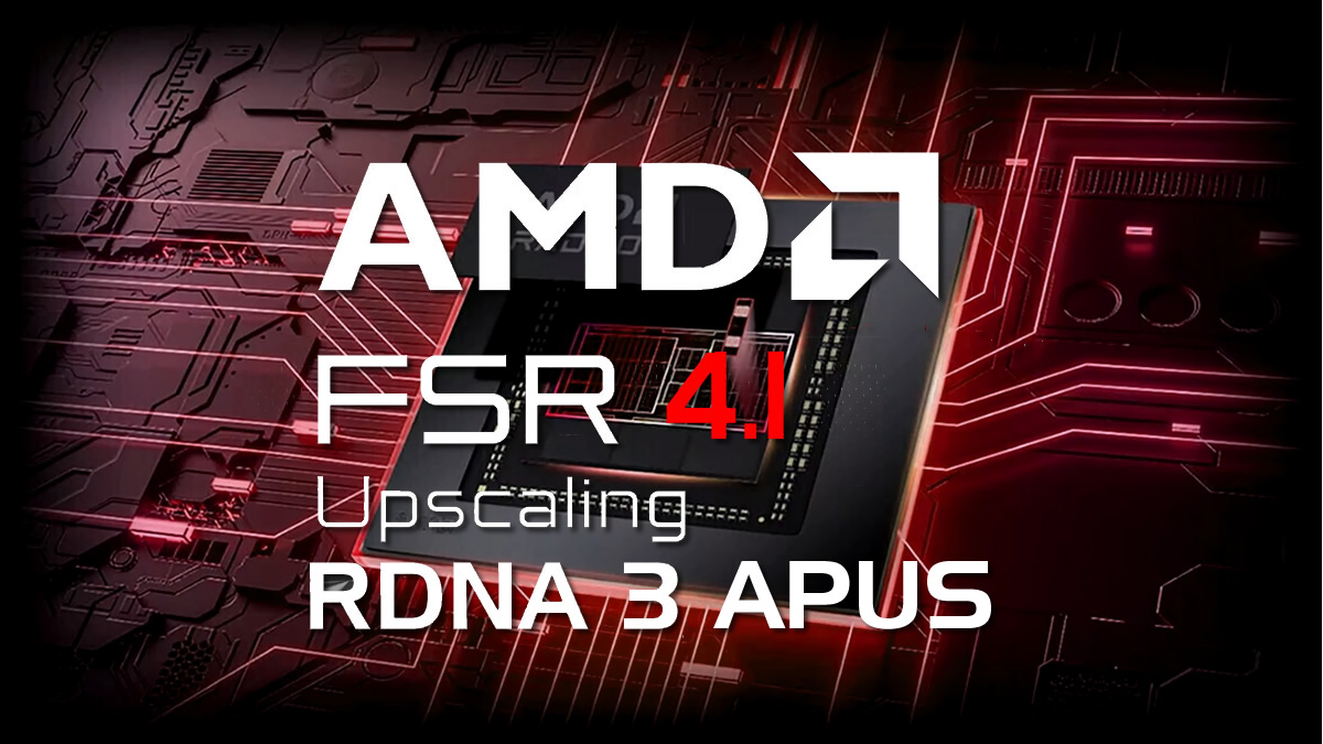 AMD FSR 4.1 Extends the Life of RDNA 3 and Integrated Radeon GPUs