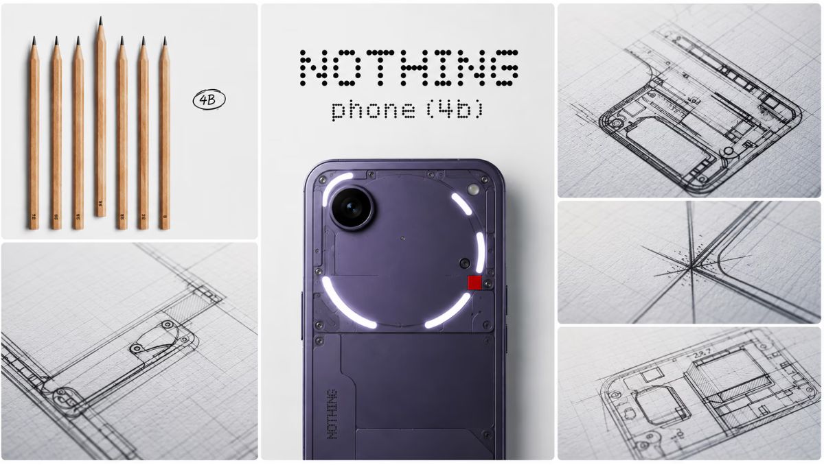 Nothing Phone (4b) Design Revealed: Transparent B Series Targets Mid-Range Buyers