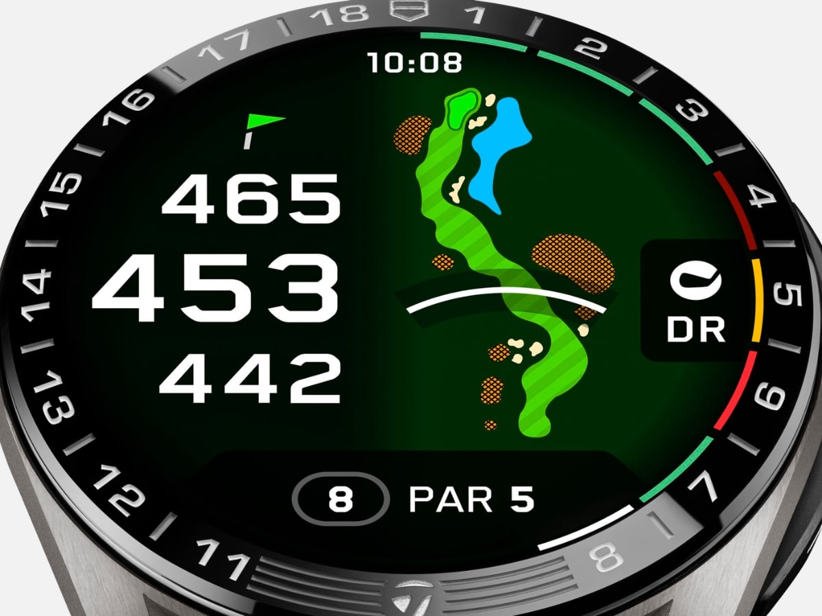 TAG Heuer’s TaylorMade Smartwatch Makes Golf Data Luxurious