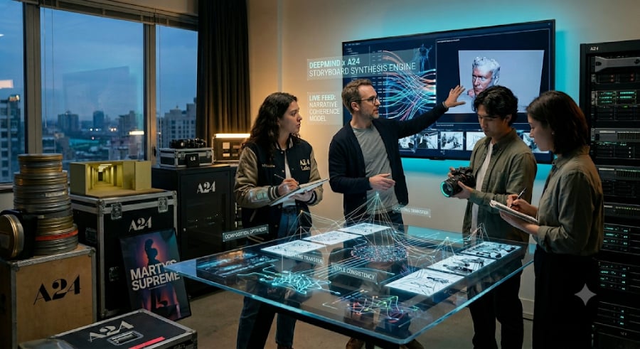 Google DeepMind and A24’s $75M AI Bet on Filmmaking
