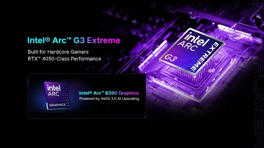 Intel Arc G3 Extreme Handhelds Push Portable Gaming Into Desktop Territory
