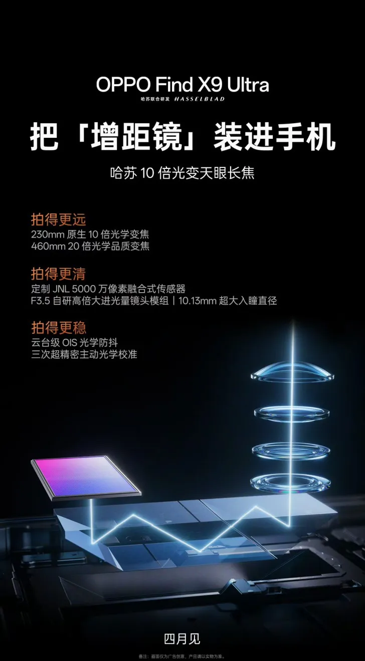 OPPO Find X10 Ultra’s Bigger Periscope Sensor Fixes 10x Zoom