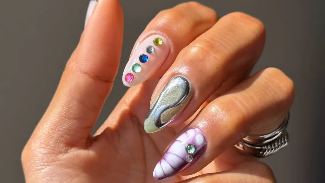 Abstract Nail Designs That Let Your Personality Shine