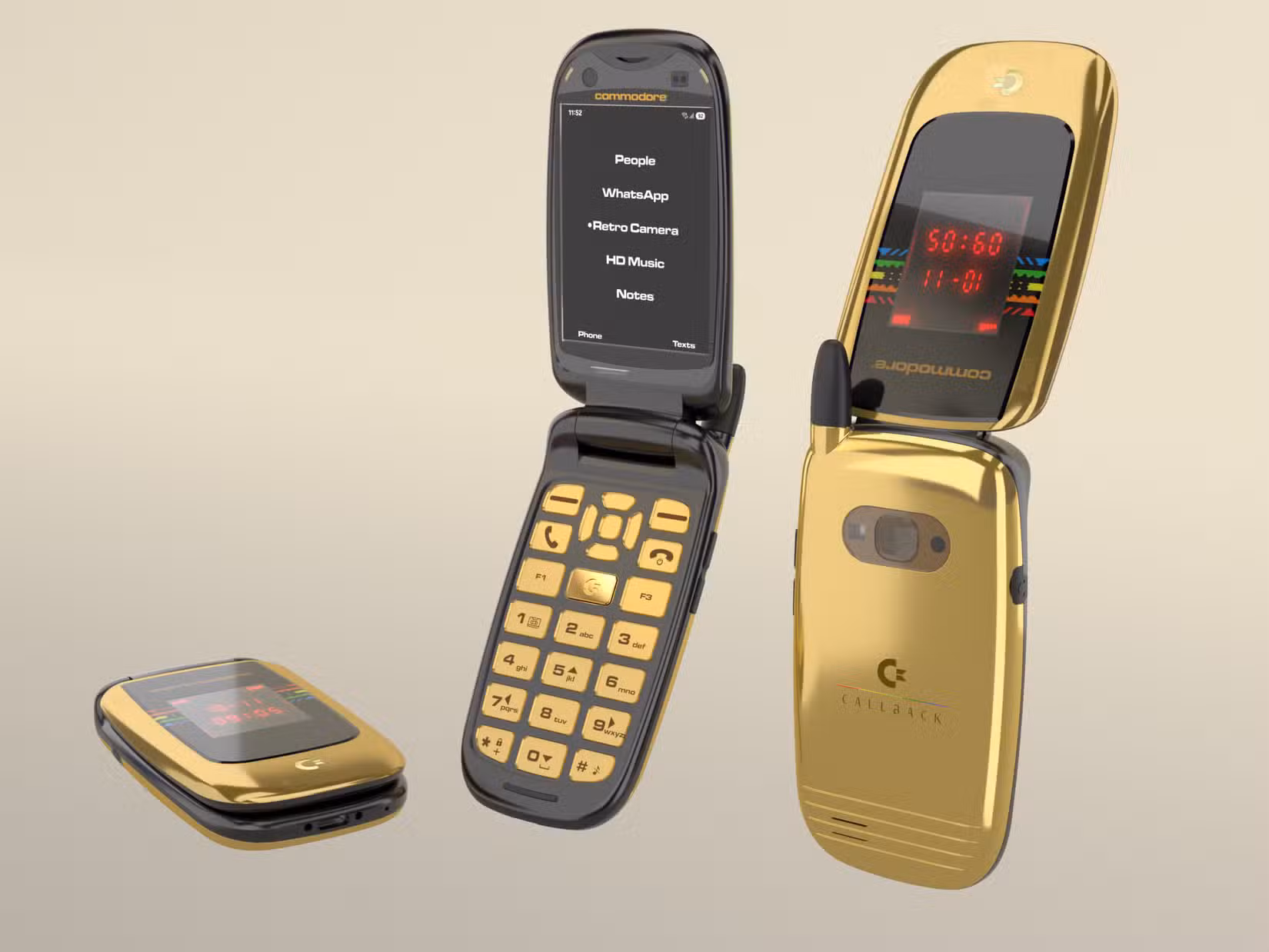 Commodore Callback 8020 Retro Phone Drops loading=