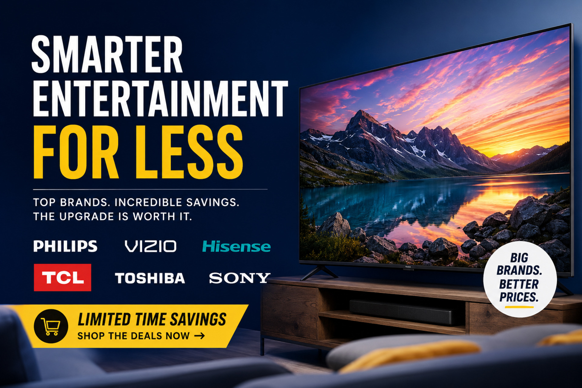 Budget TV Showdown: Samsung, Roku, Amazon, and Hisense Compared Under $500