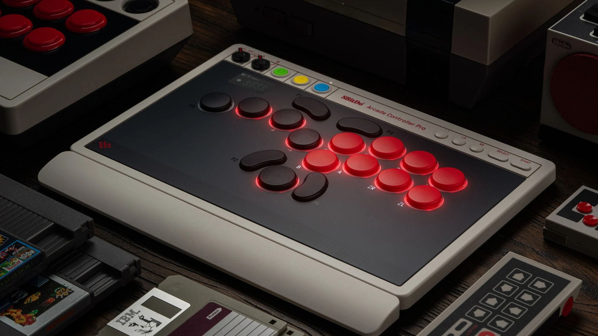 8BitDo Ultimate 3-Mode vs Arcade Controller Pro