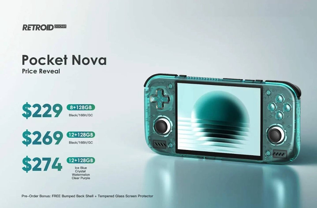 Retroid Pocket Nova Specs Confirmed: Premium Power for Retro Fans