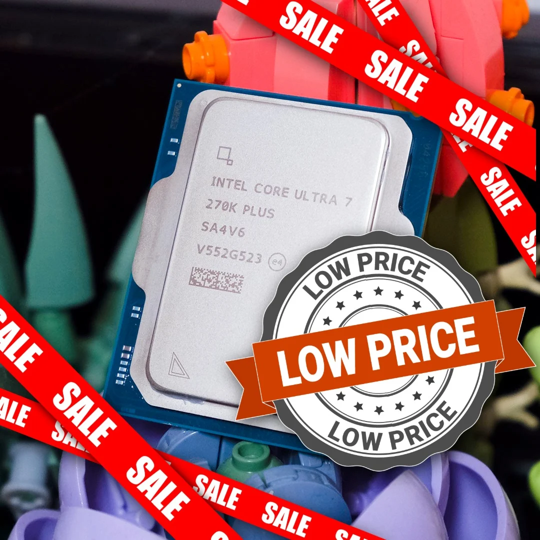Intel Core Ultra Desktop CPUs Hit Record-Low Prices for Prime Day