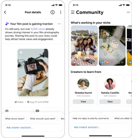 Meta’s New Creator Studio App Turns AI Into a Growth Coach for Facebook Creators