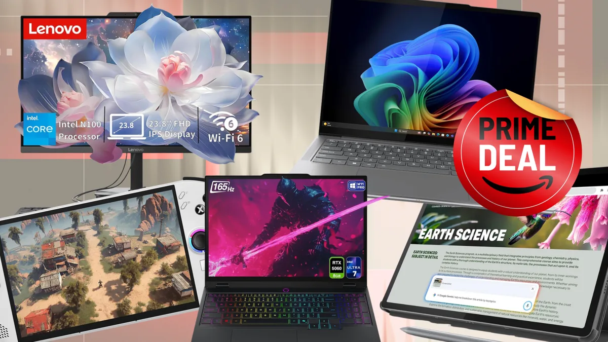 Last-Minute Prime Day PC Deals on HP, Dell, and Lenovo