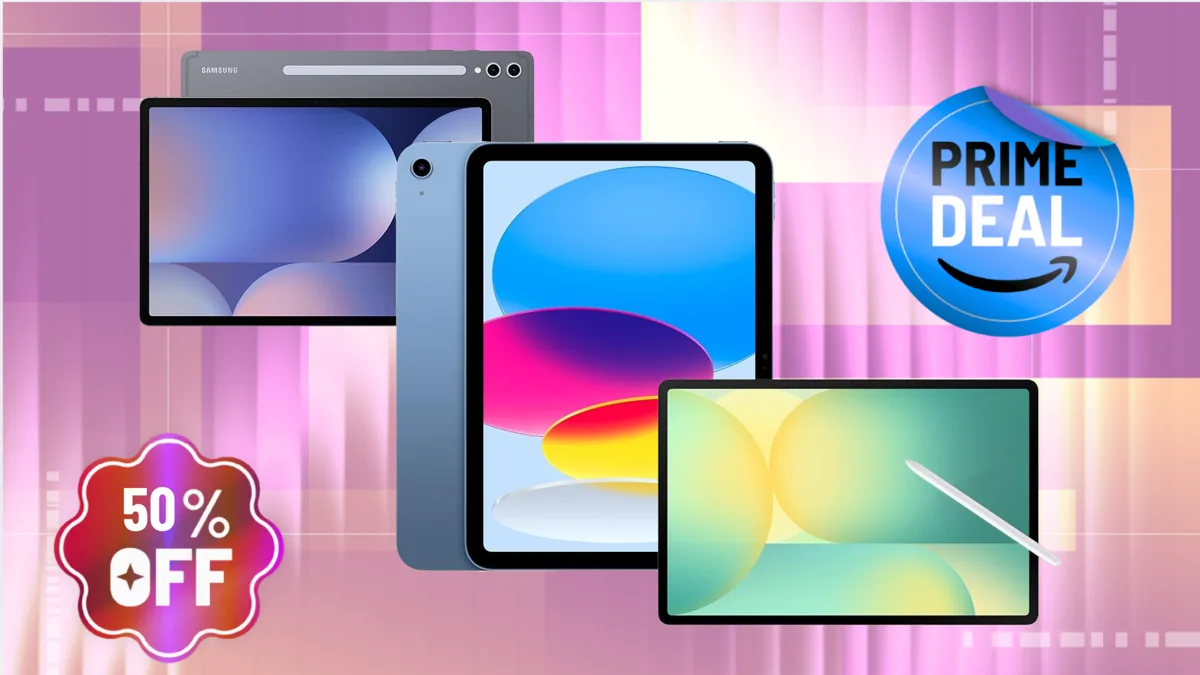 Prime Day Tablet Deals: Big-Screen Power and Budget Buys Under $100