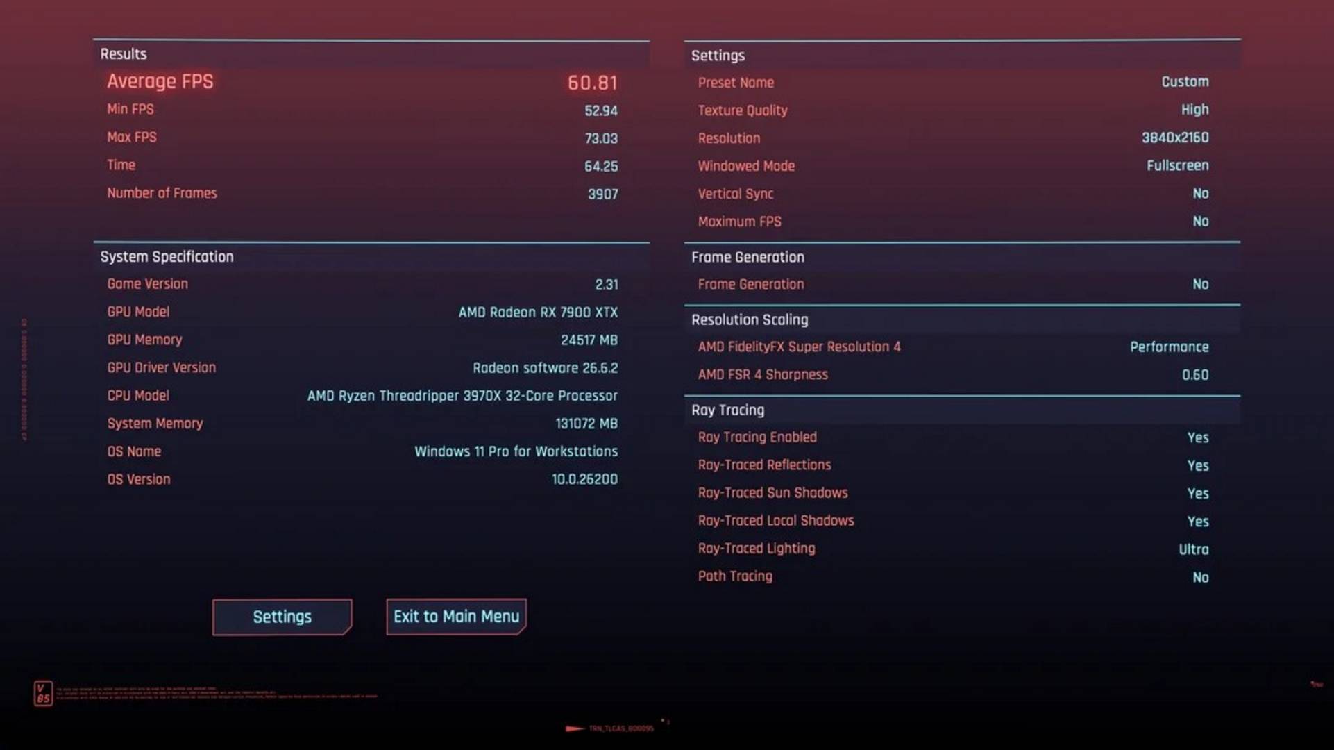 FSR 4.1 Doubles Frame Rates on RDNA 3 GPUs
