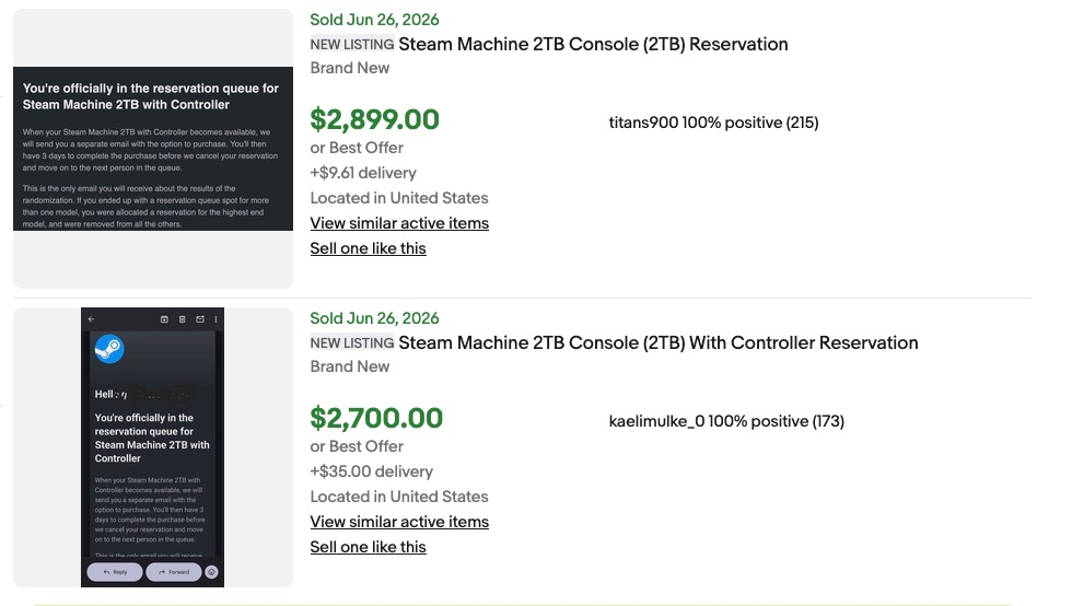 Steam Machine Scalping Shows How Fragile Gaming Hardware Supply Has Become