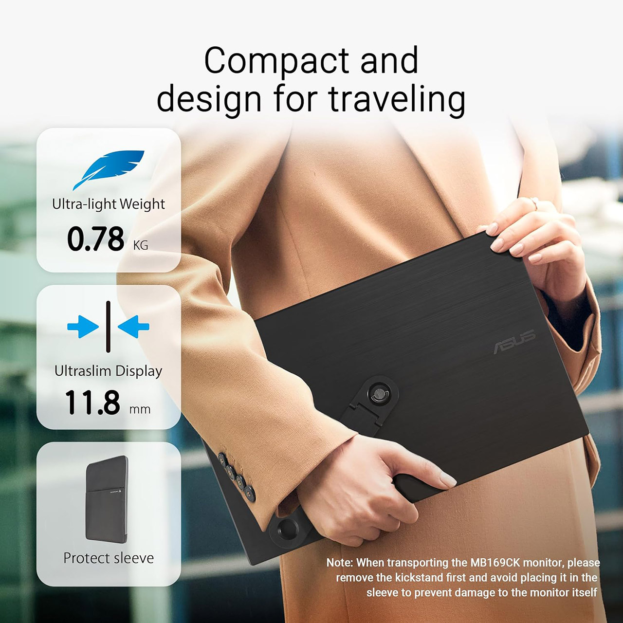 Portable Monitors for Workspace Expansion Without Desk Clutter