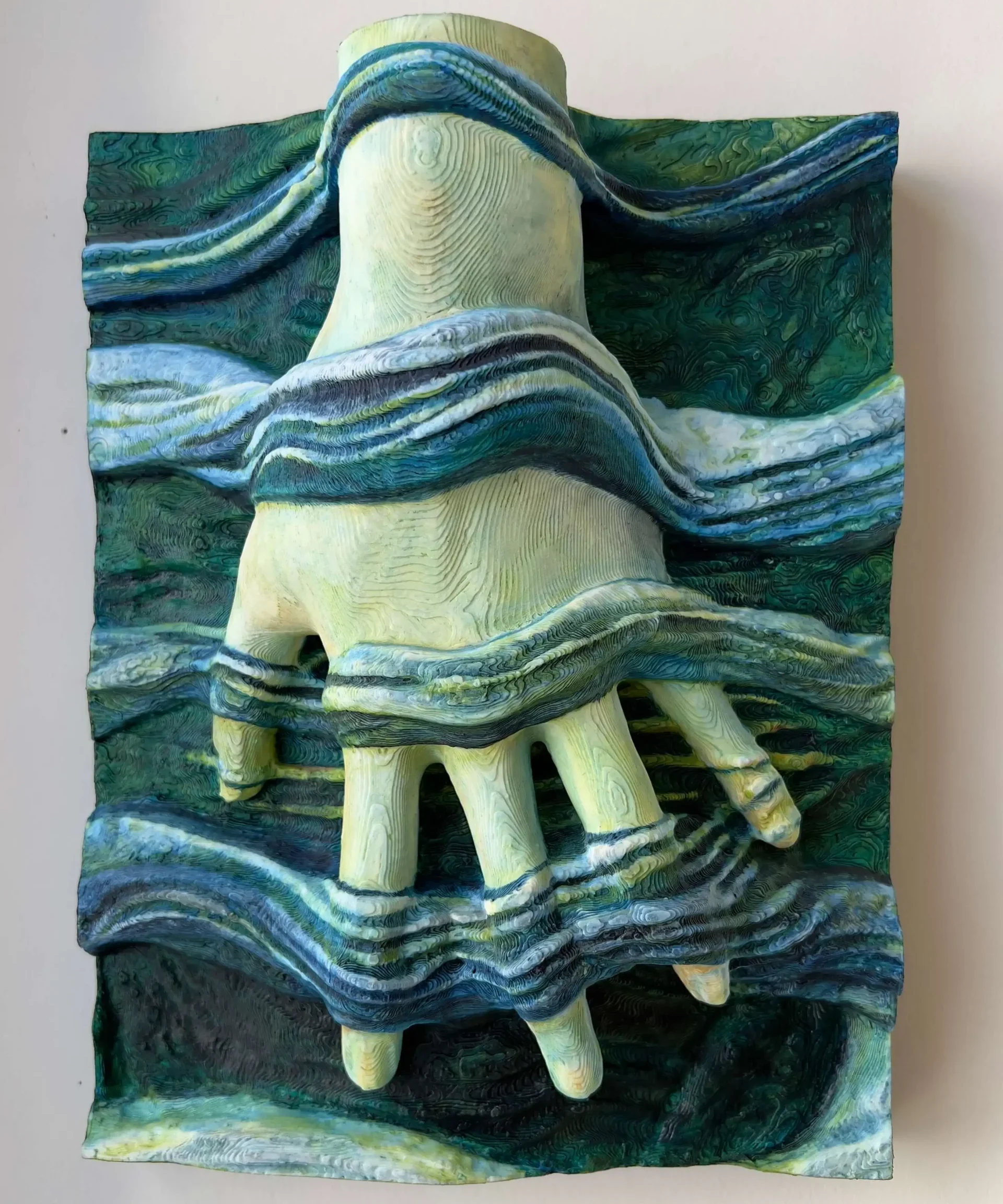 Seaweed Biopolymer 3D Printing Turns Earth into Architecture