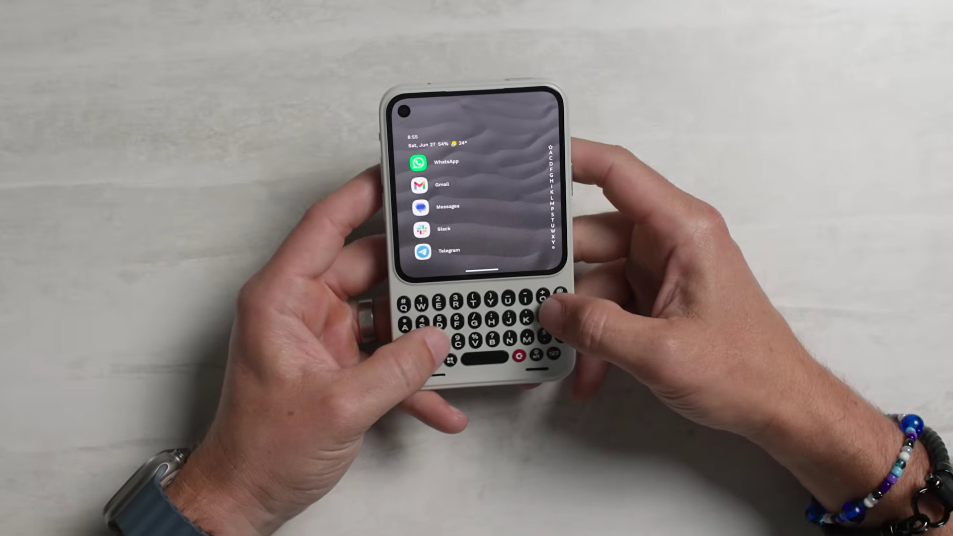Hands-On Verdict: The Clicks Communicator Prototype Finally Delivers a Real Keyboard Phone