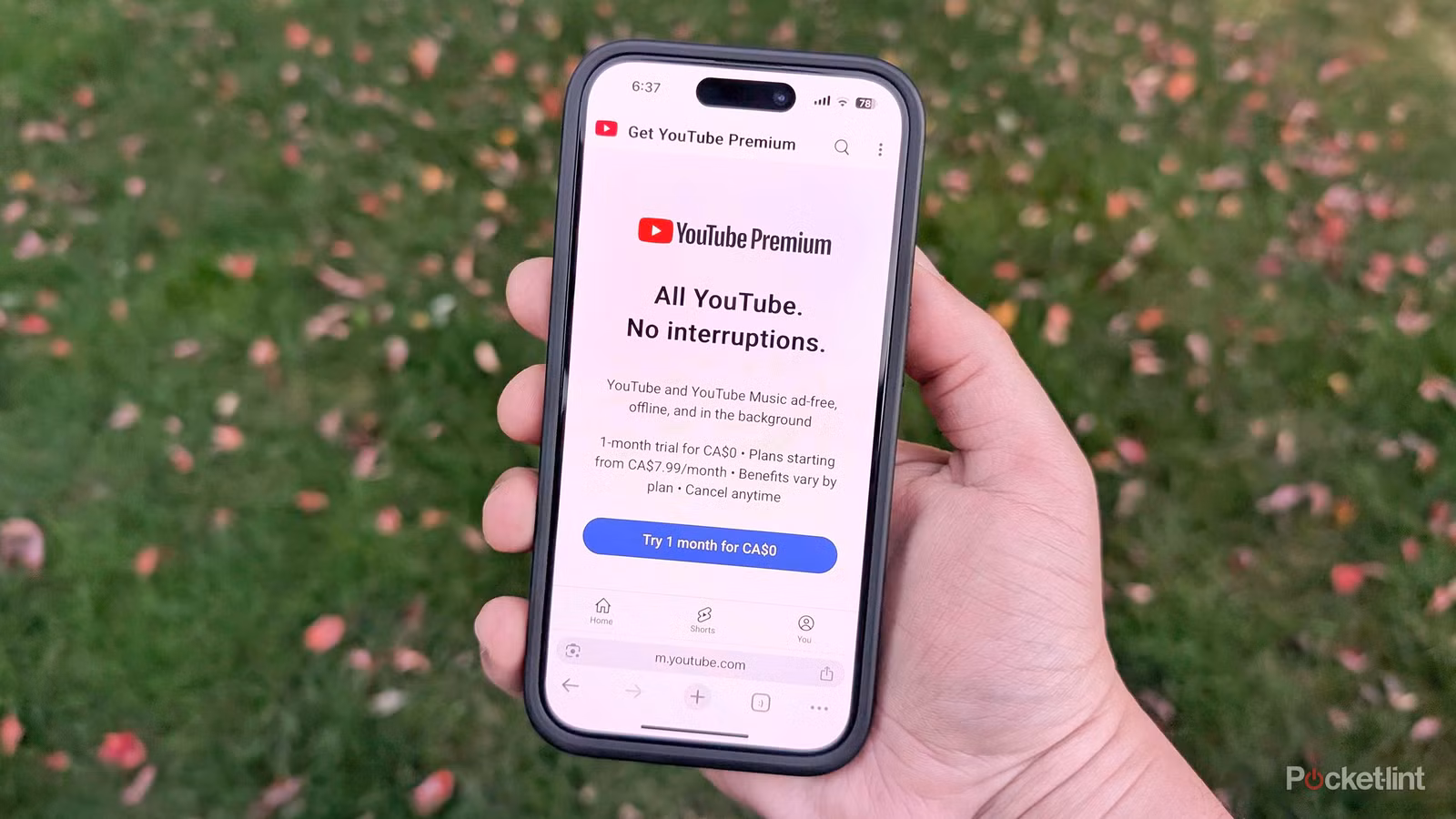 YouTube Premium Hit loading=