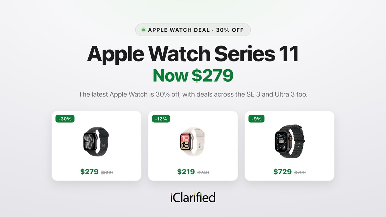 Apple Watch Series 11 vs SE 3 vs Ultra 3: Best Value Deals Now